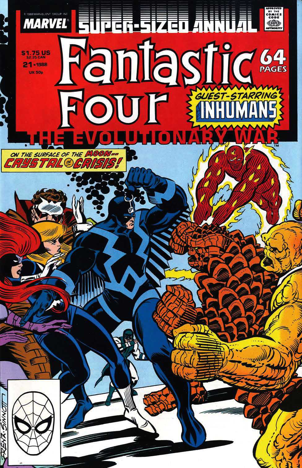 Marvel COMIC BOOK Fantastic Four Annual #21 - CVR A (FN/VF)