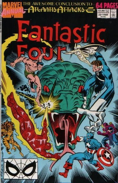Marvel COMIC BOOK Fantastic Four Annual #22 - CVR A (FN/VF)