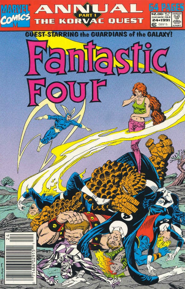 Marvel COMIC BOOK Fantastic Four Annual #24 - CVR A (FN/VF)