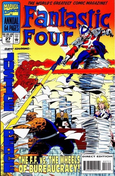 Marvel COMIC BOOK Fantastic Four Annual #27 - CVR A (FN/VF)
