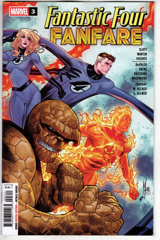 Marvel COMIC BOOK FANTASTIC FOUR FANFARE #3