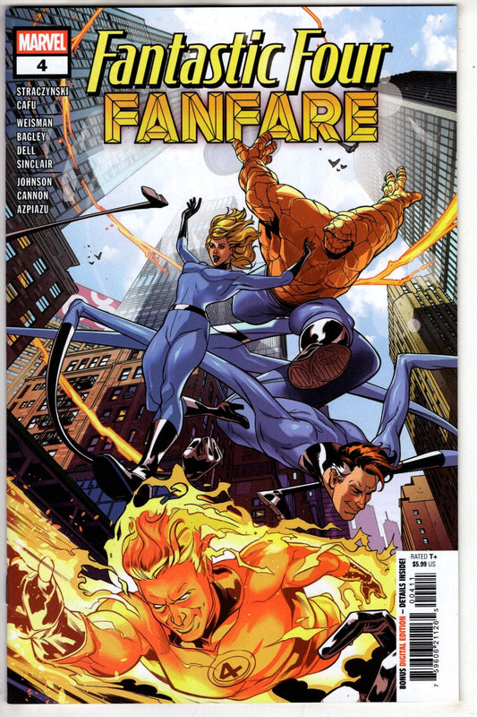 Marvel COMIC BOOK FANTASTIC FOUR FANFARE #4