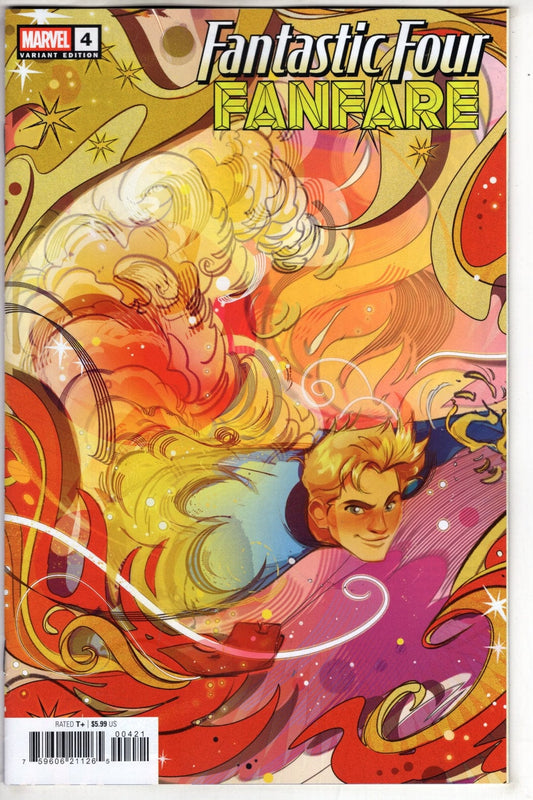 Marvel COMIC BOOK FANTASTIC FOUR FANFARE #4 NICOLETTA BALDARI 4-PART CONNECTING VARIANT