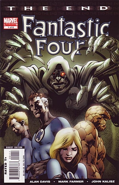 Marvel COMIC BOOK Fantastic Four: The End #1 (FN/VF)