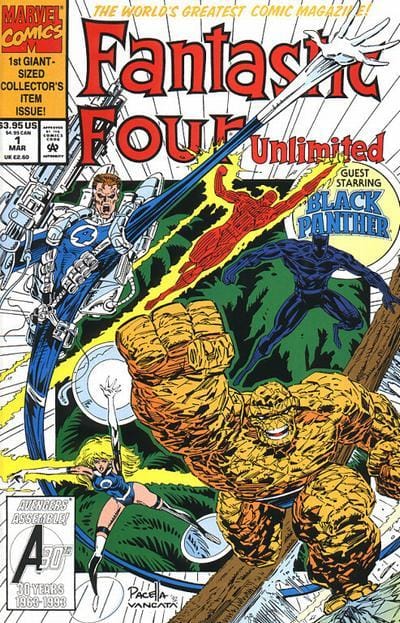 Marvel COMIC BOOK Fantastic Four Unlimited #1 - CVR A (VF)
