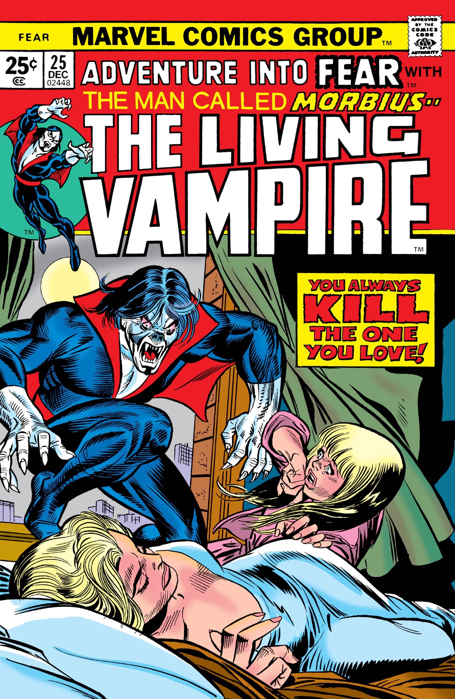 Marvel COMIC BOOK Fear #25 (FN/VF)