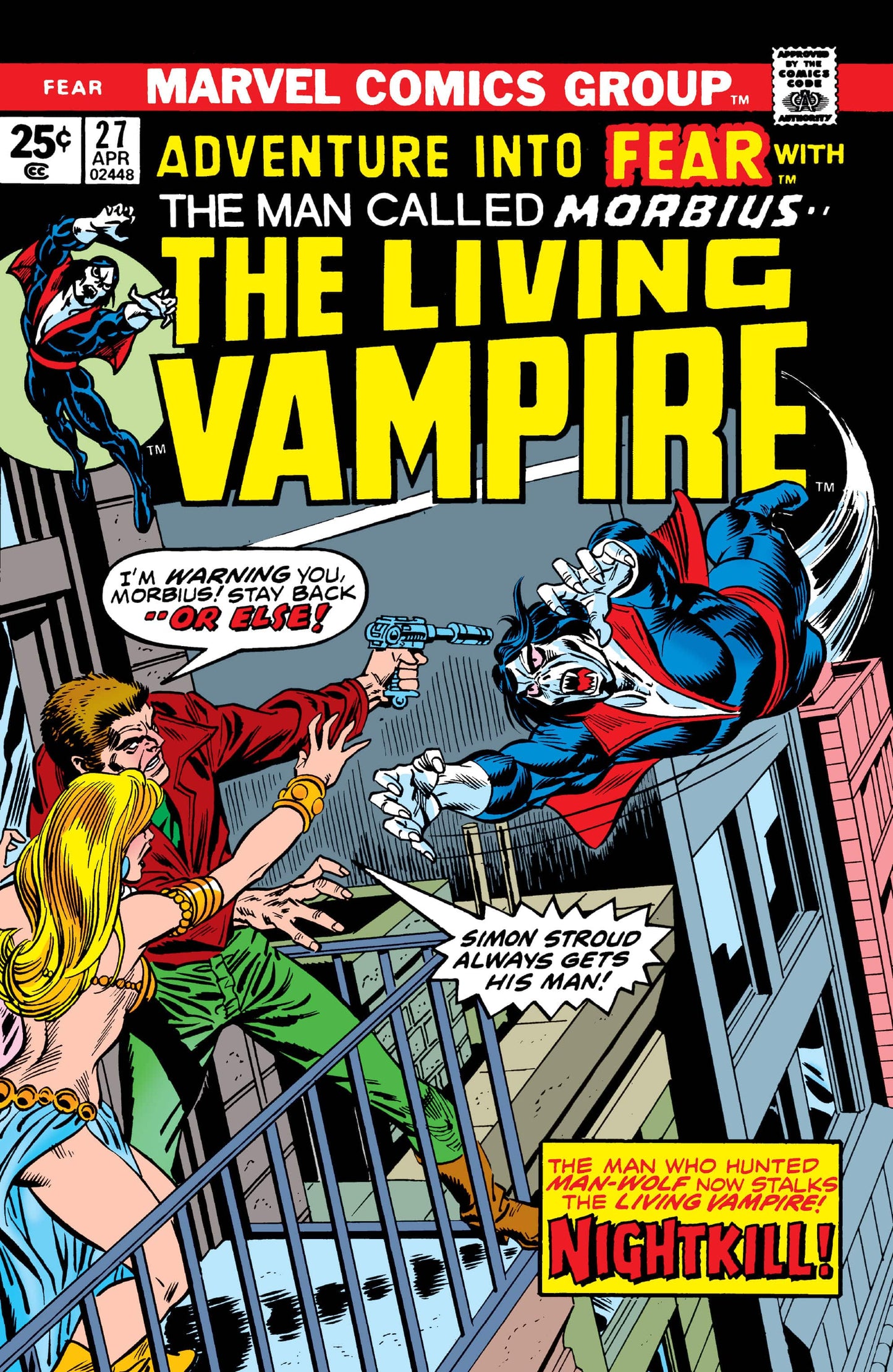 Marvel COMIC BOOK Fear #27 (FN/VF)