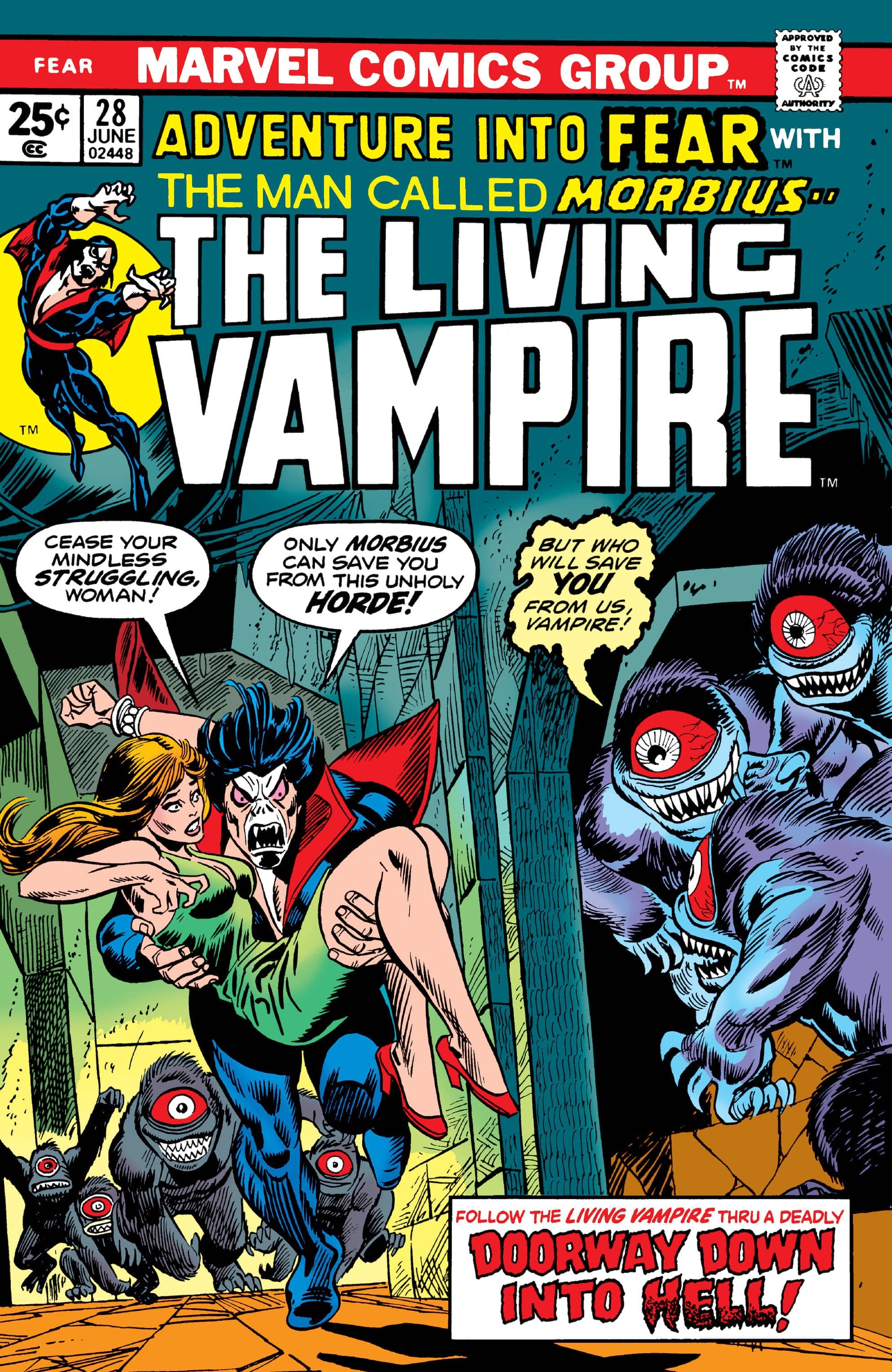 Marvel COMIC BOOK Fear #28 (FN/VF)