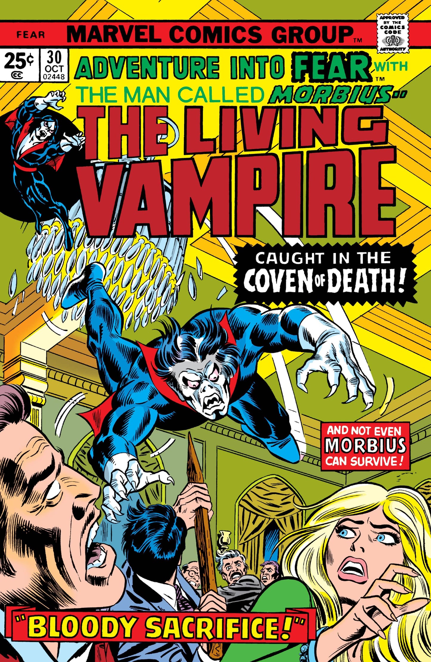 Marvel COMIC BOOK Fear #30 (FN/VF)