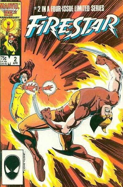 Marvel COMIC BOOK Firestar #2 (VF/NM)