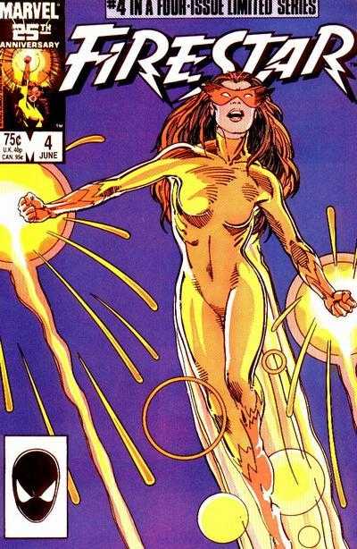 Marvel COMIC BOOK Firestar #4 (VF/NM)