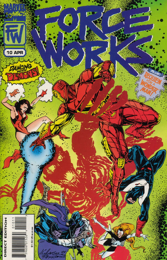 Marvel COMIC BOOK Force Works #10 - CVR A (VF/NM)