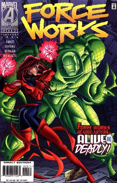 Marvel COMIC BOOK Force Works #20 - CVR A (VF/NM)