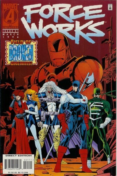 Marvel COMIC BOOK Force Works #21 - CVR A (VF/NM)