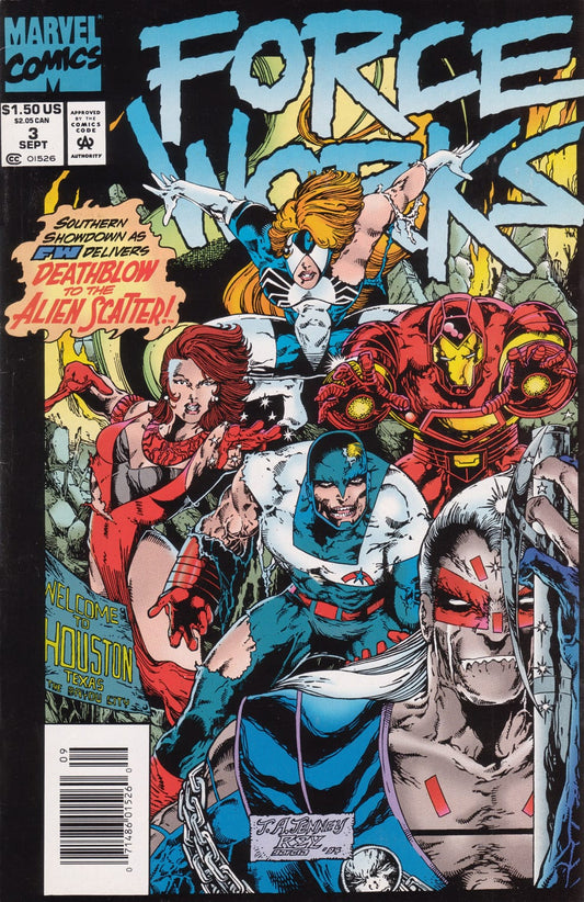 Marvel COMIC BOOK Force Works #3 - CVR A (VF/NM)
