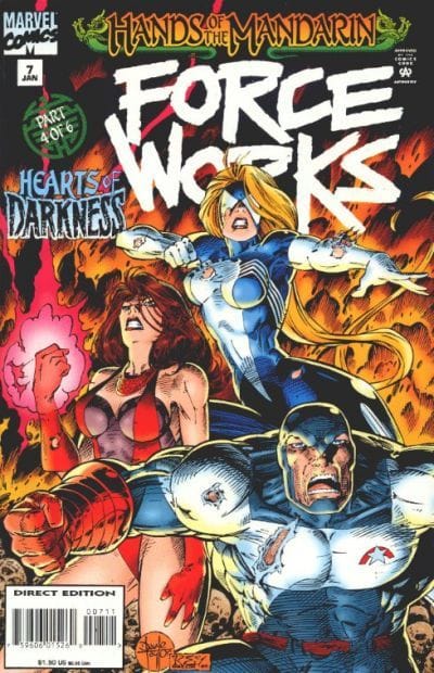 Marvel COMIC BOOK Force Works #7 - CVR A (VF/NM)