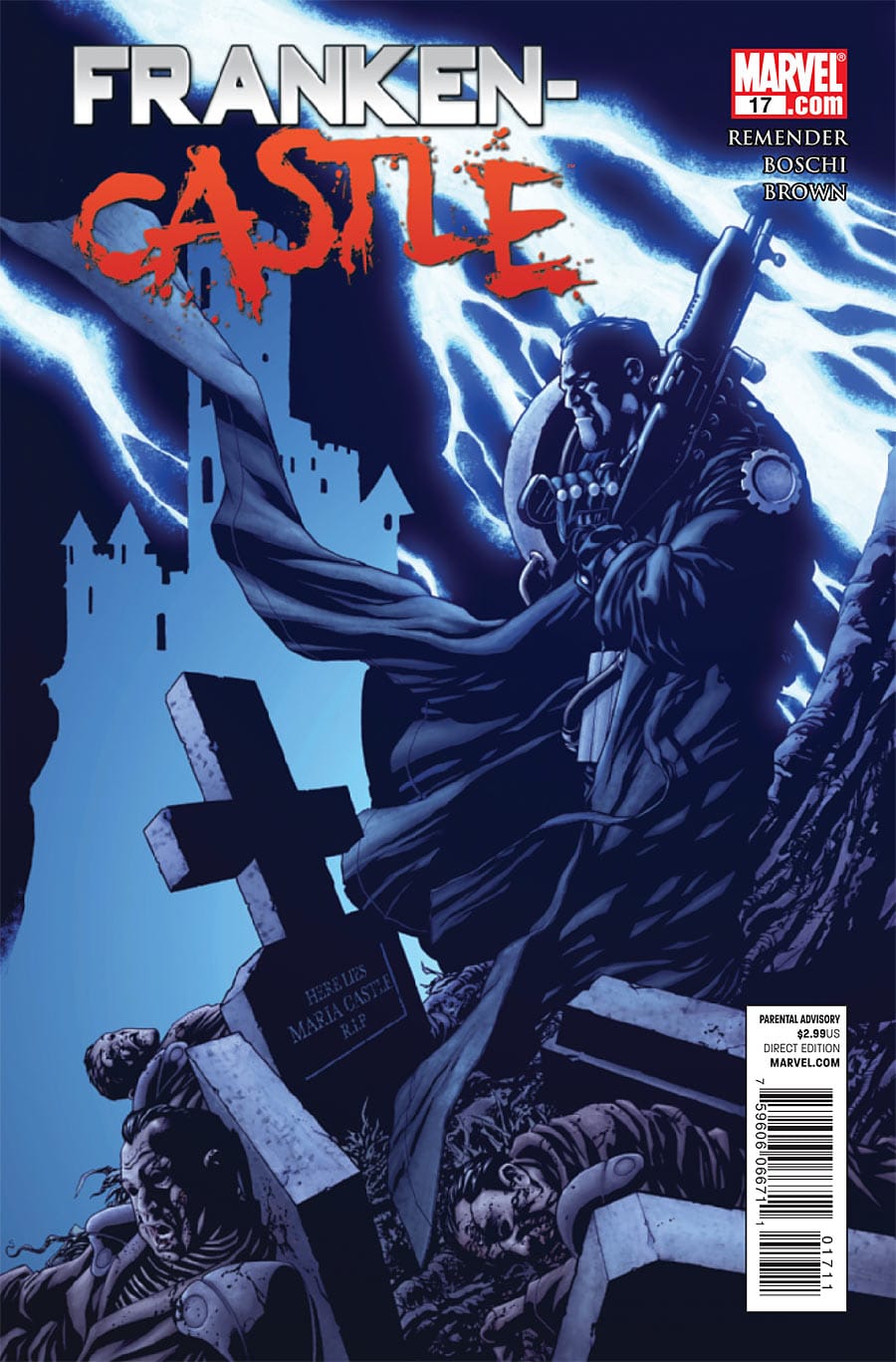 Marvel COMIC BOOK Franken-Castle #17 CVR A Marvel 2010 FN