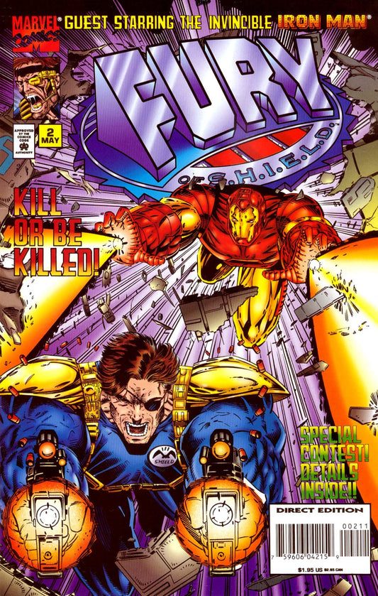 Marvel COMIC BOOK Fury of S.H.I.E.L.D. #2 (VF/NM)