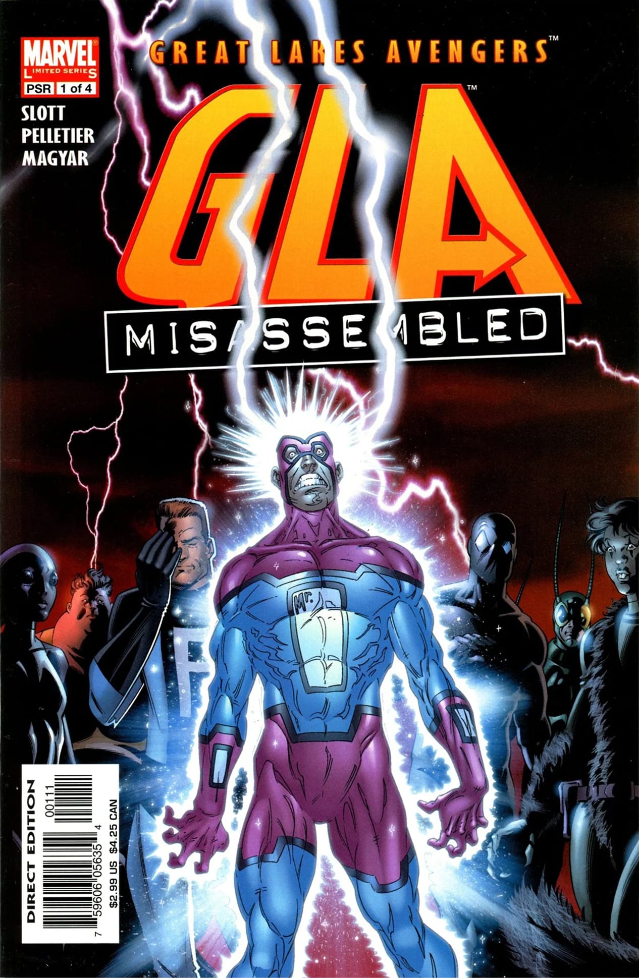 Marvel COMIC BOOK G.L.A. #1 (VF/NM)