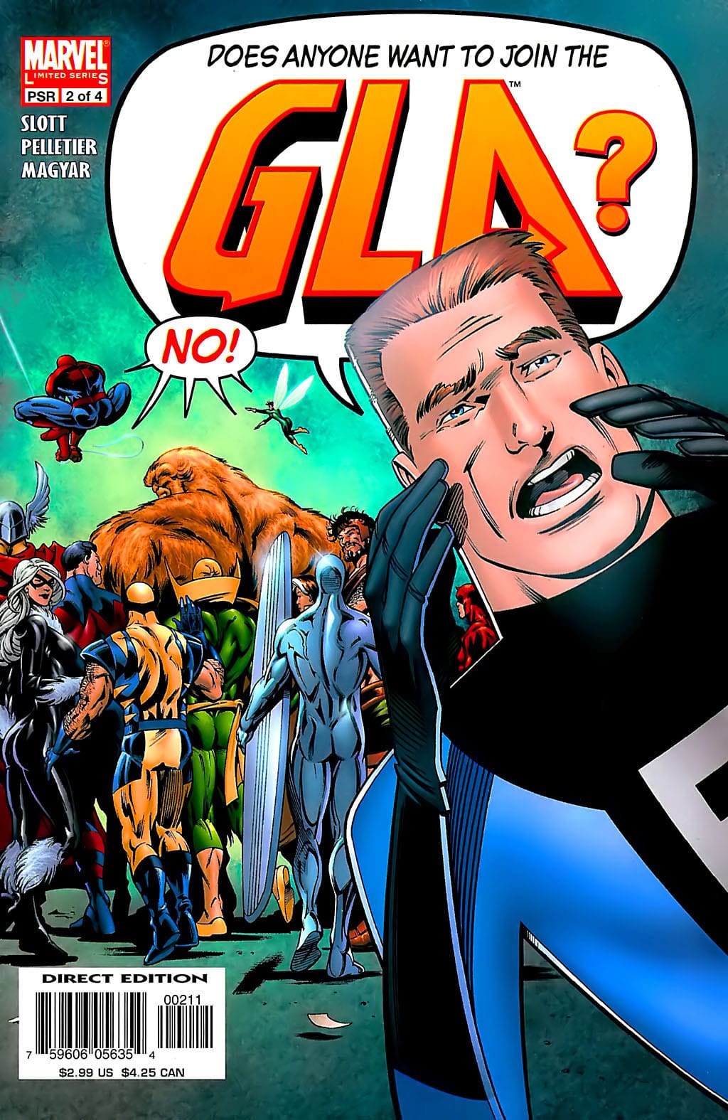 Marvel COMIC BOOK G.L.A. #2 (VF/NM)