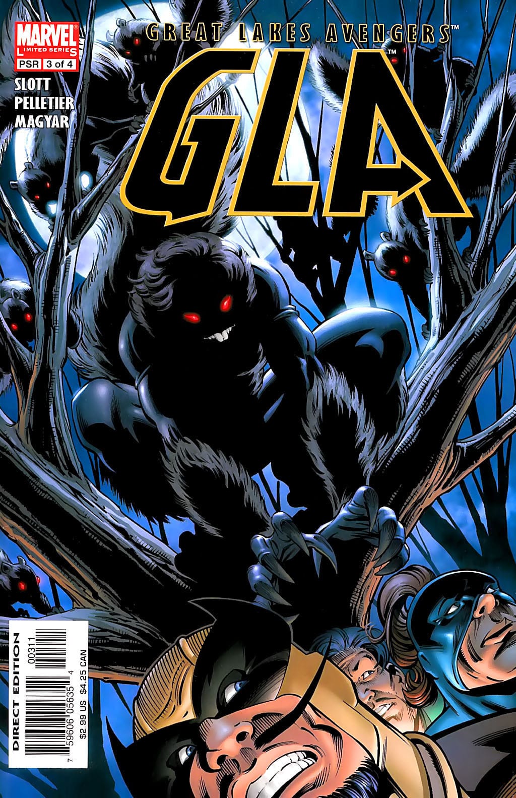 Marvel COMIC BOOK G.L.A. #3 (VF/NM)