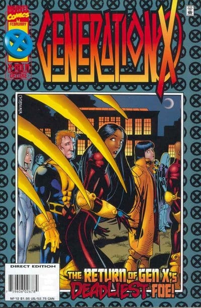 Marvel COMIC BOOK Generation X #12 - CVR A (FN)