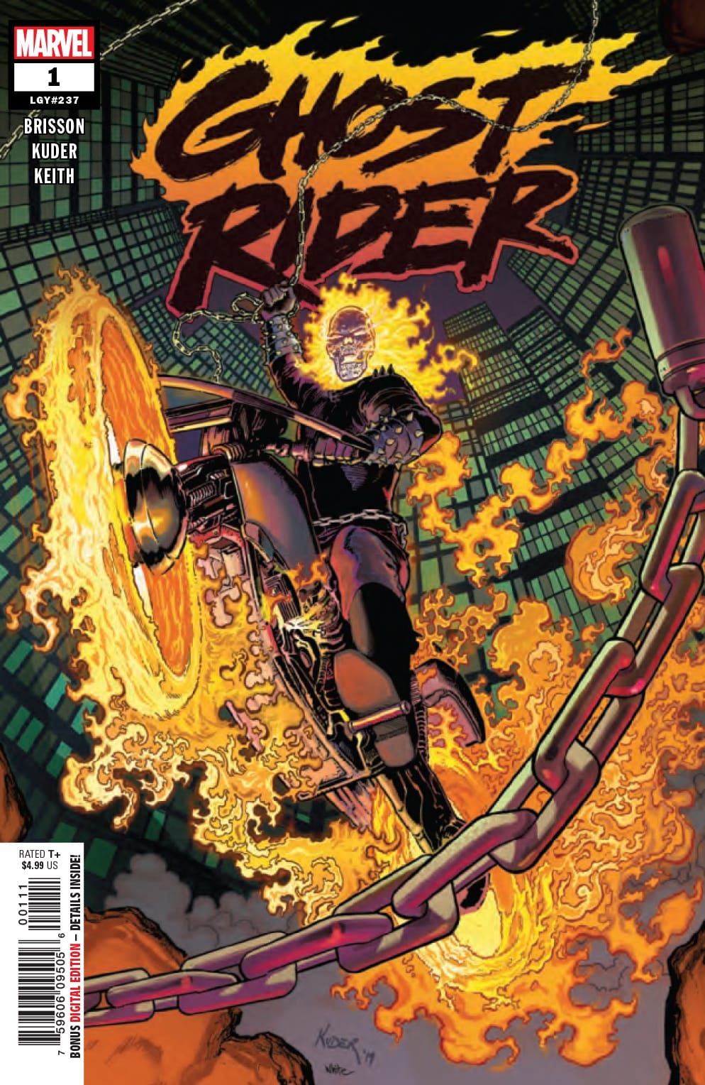 Marvel COMIC BOOK Ghost Rider #1 - CVR A (VF)