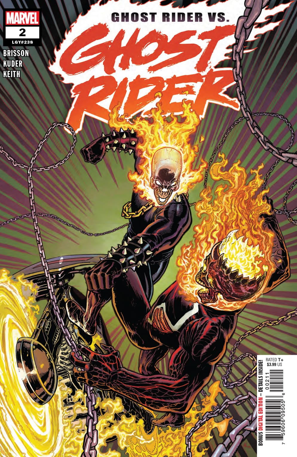 Marvel COMIC BOOK Ghost Rider #2 - CVR A (VF)