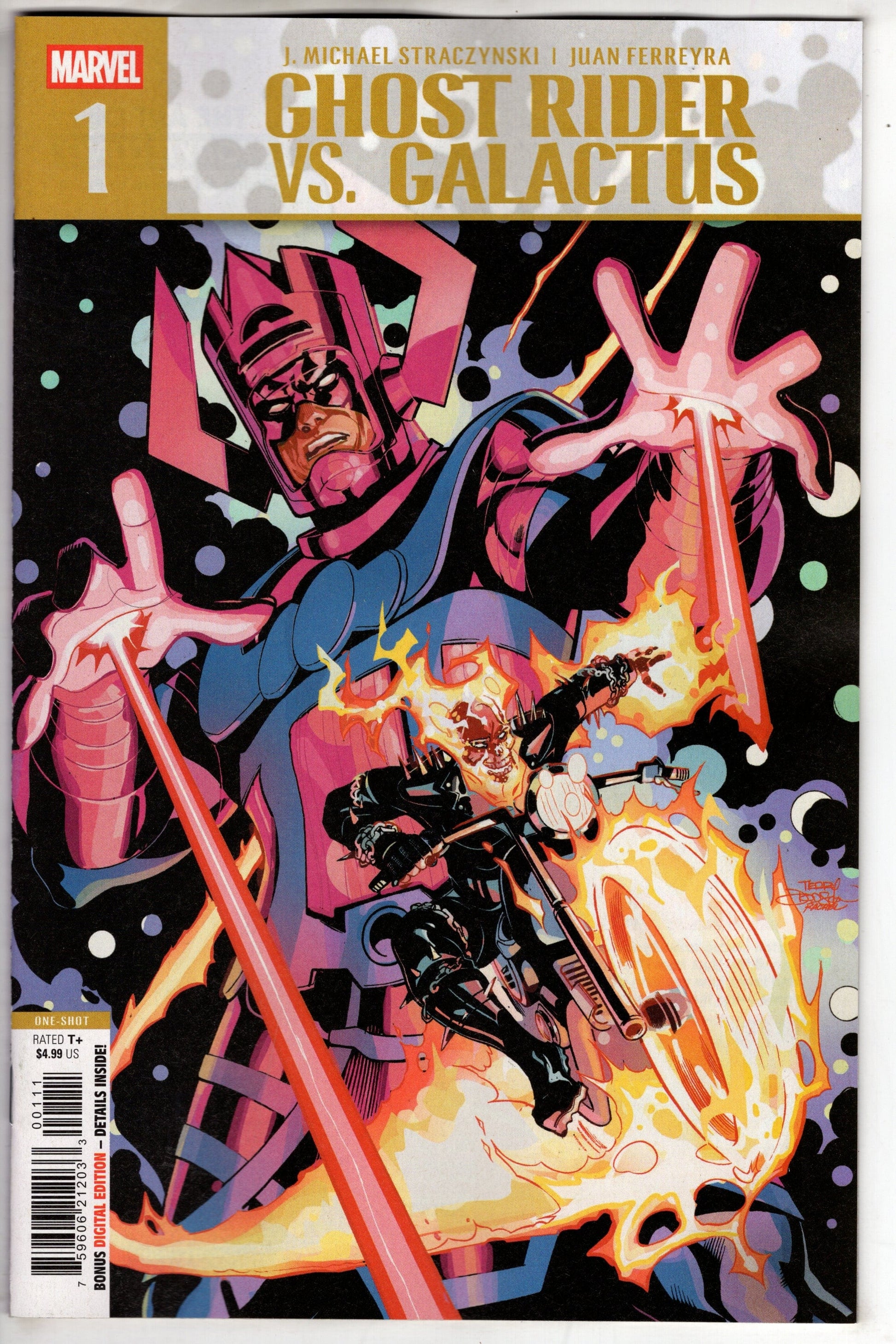 Marvel COMIC BOOK GHOST RIDER VS. GALACTUS #1
