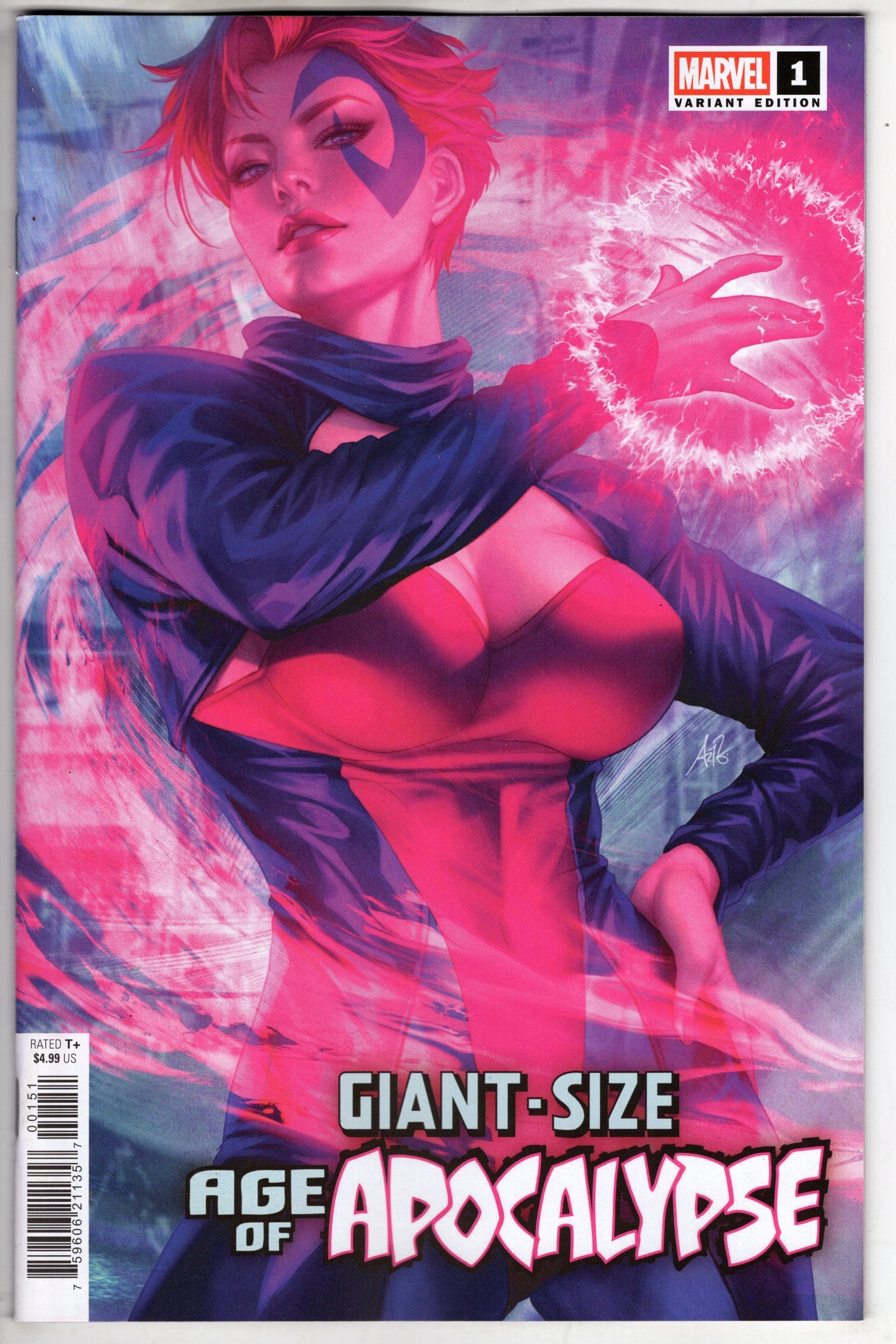 Marvel COMIC BOOK GIANT-SIZE AGE OF APOCALYPSE #1 ARTGERM VARIANT