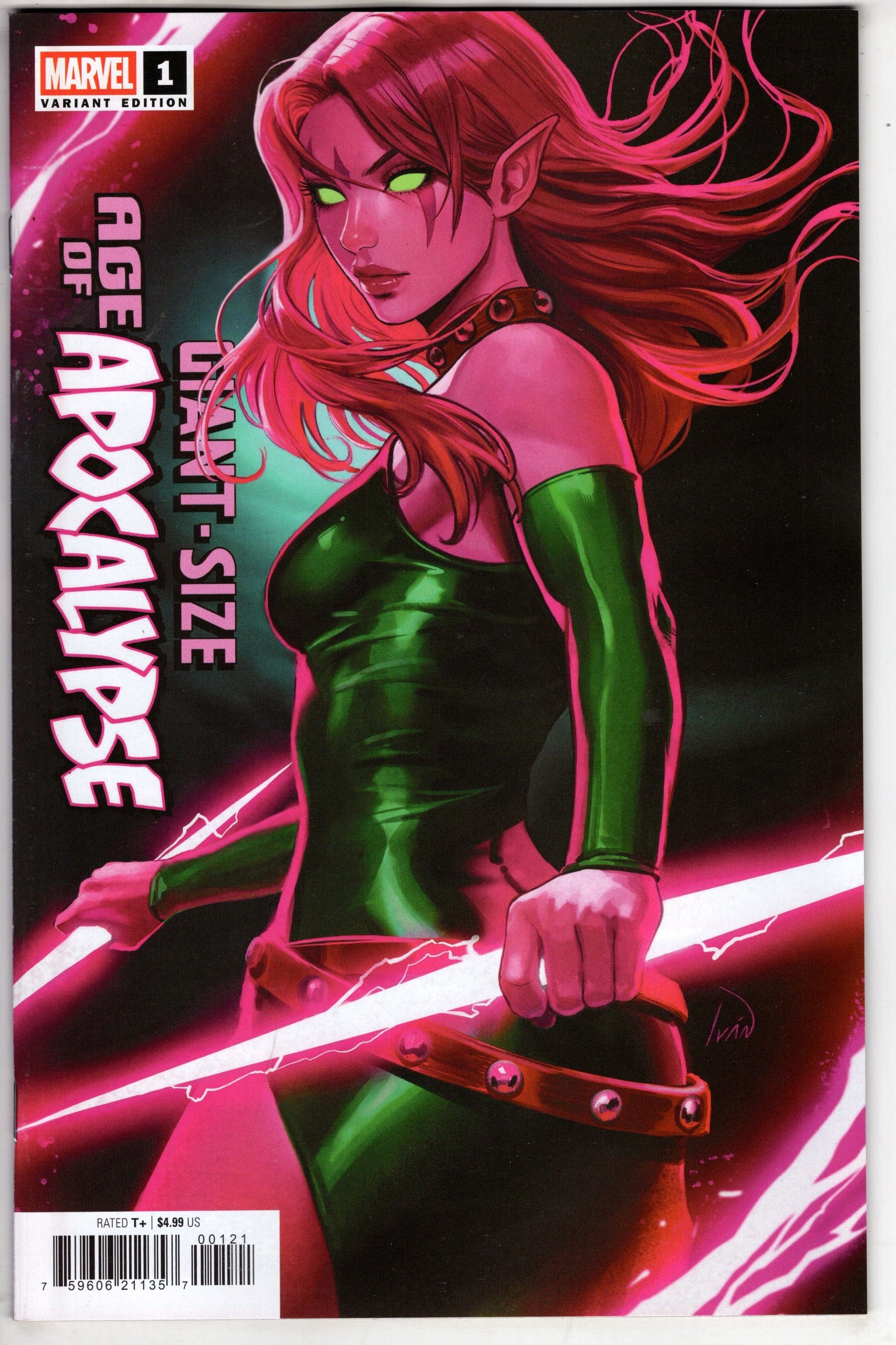Marvel COMIC BOOK GIANT-SIZE AGE OF APOCALYPSE #1 IVAN TALAVERA VARIANT