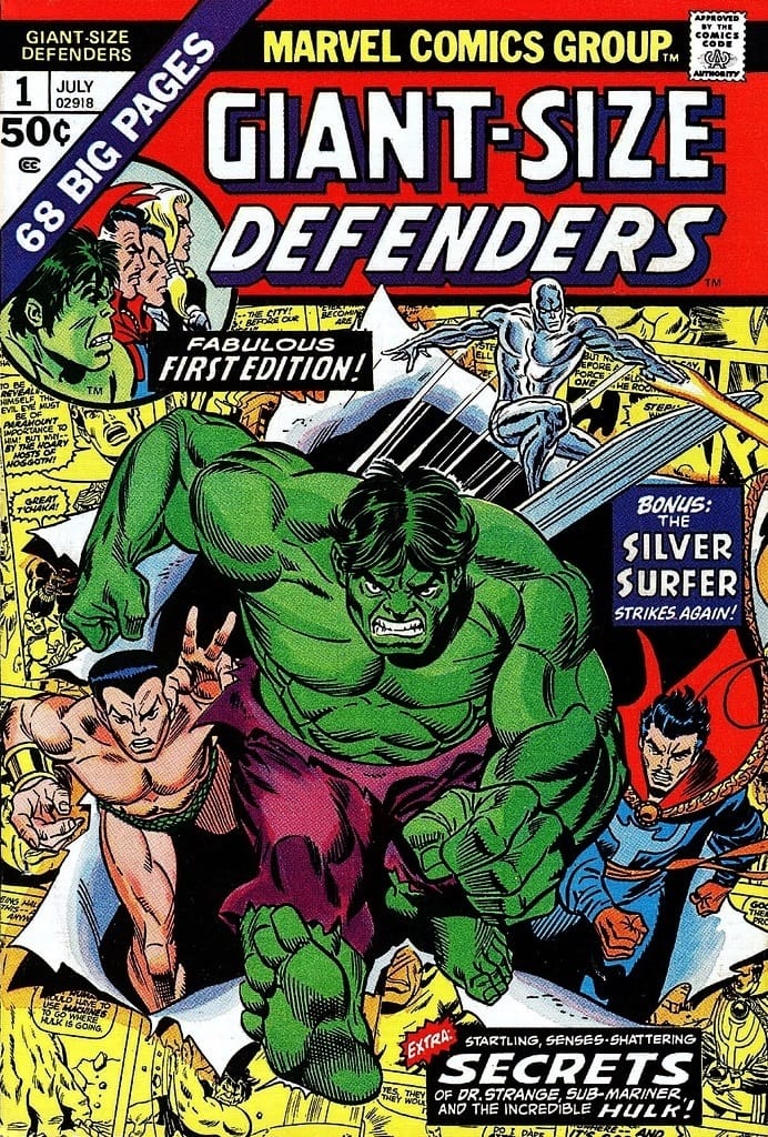 Marvel COMIC BOOK Giant-Size Defenders #1 (VG/FN)