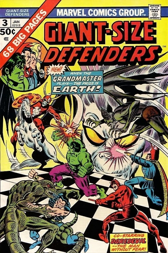Marvel COMIC BOOK Giant-Size Defenders #3 (VG/FN)