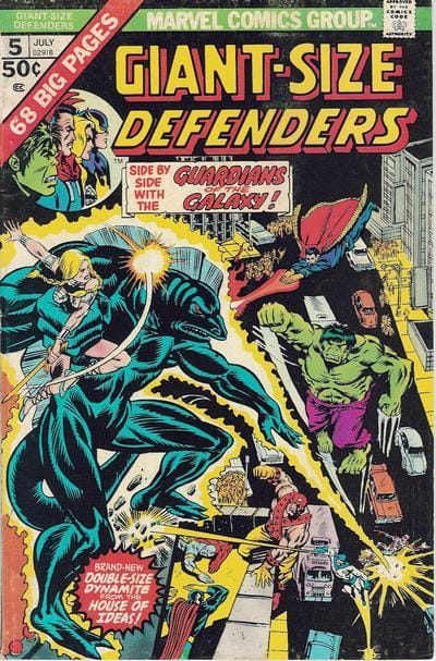 Marvel COMIC BOOK Giant-Size Defenders #5 (VG/FN)