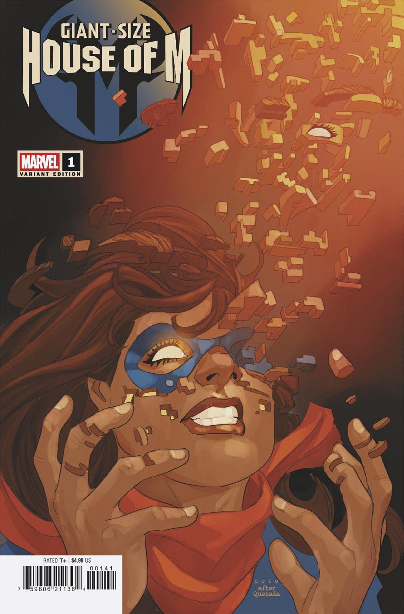 Marvel COMIC BOOK GIANT-SIZE HOUSE OF M #1 PHIL NOTO VARIANT