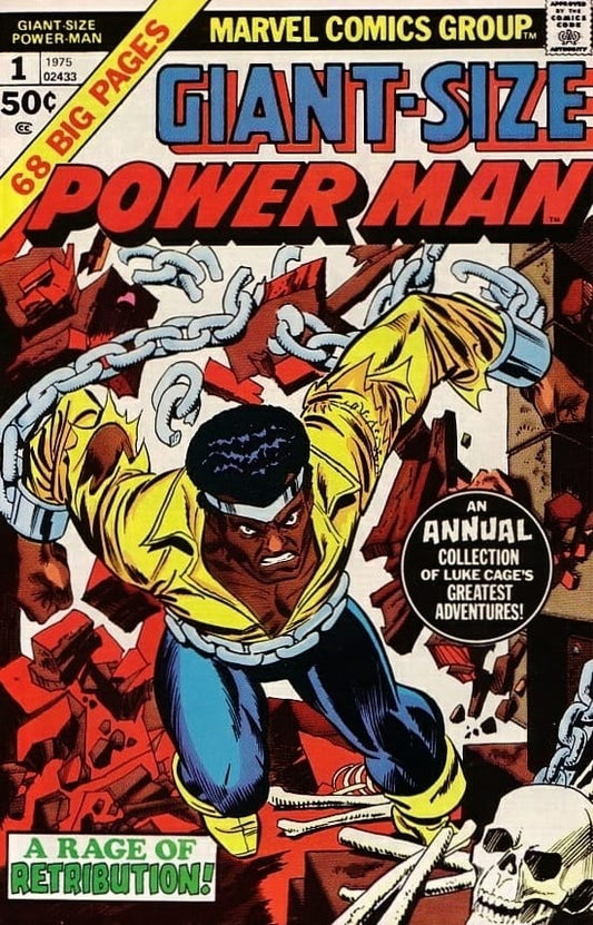 Marvel COMIC BOOK Giant-Size Power Man #1 (FN)