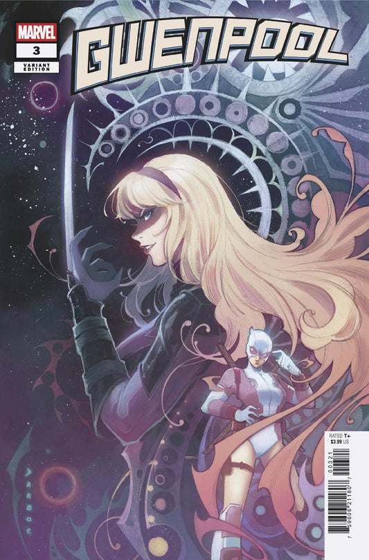 Marvel COMIC BOOK GWENPOOL #3 KAREN DARBOE VARIANT