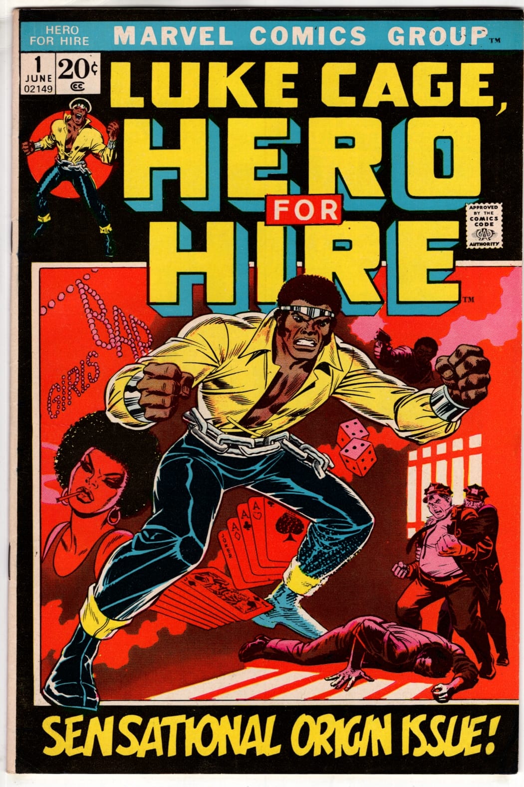 Marvel COMIC BOOK Hero for Hire #1 (FN/VF)