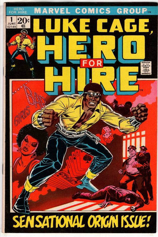 Marvel COMIC BOOK Hero for Hire #1 (FN/VF)