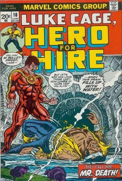 Marvel COMIC BOOK Hero for Hire #10 (FN)