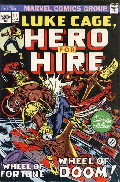 Marvel COMIC BOOK Hero for Hire #11 (FN)