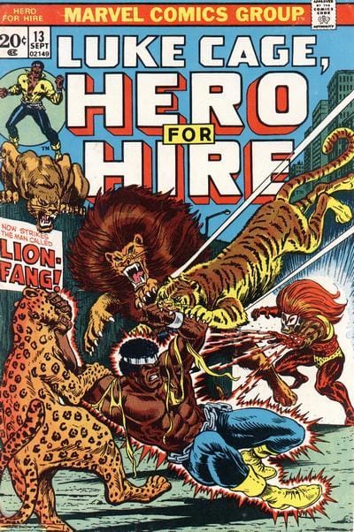 Marvel COMIC BOOK Hero for Hire #13 (FN)