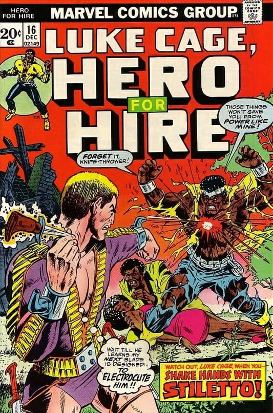 Marvel COMIC BOOK Hero for Hire #16 (FN)