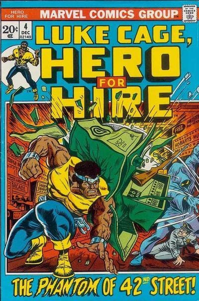 Marvel COMIC BOOK Hero for Hire #4 (FN/VF)