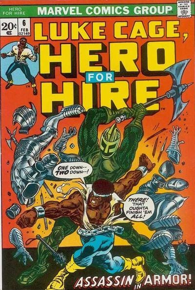 Marvel COMIC BOOK Hero for Hire #6 (FN/)