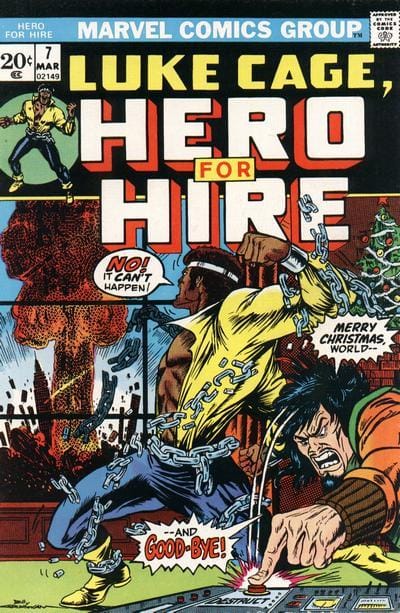Marvel COMIC BOOK Hero for Hire #7 (FN/VF)