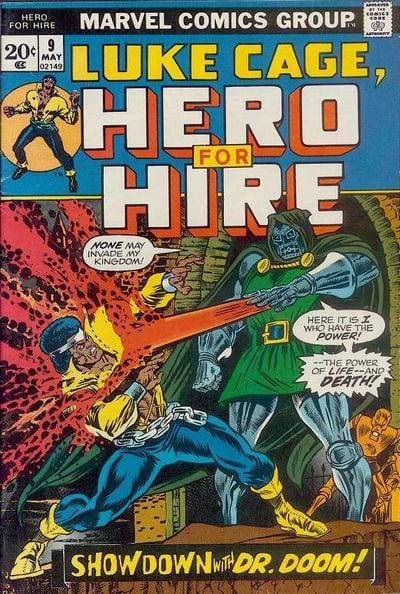 Marvel COMIC BOOK Hero for Hire #9 (FN)
