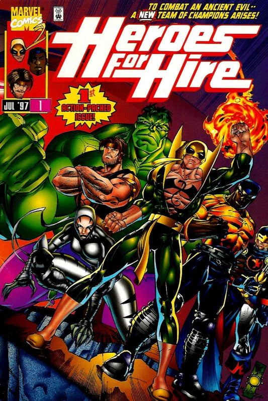 Marvel COMIC BOOK Heroes for Hire #1 (VF/NM)