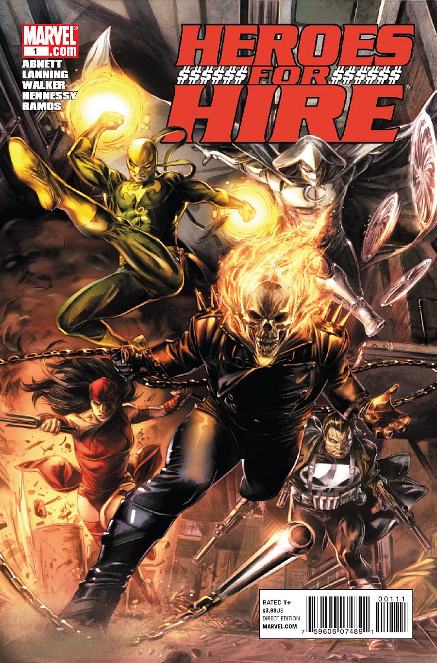 Marvel COMIC BOOK Heroes for Hire #1 (VF/NM)