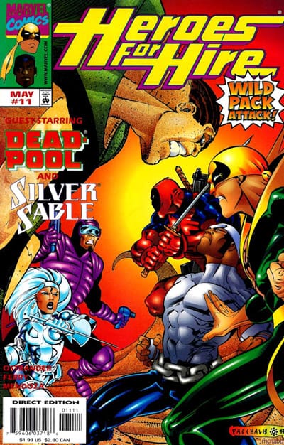 Marvel COMIC BOOK Heroes for Hire #11 (VF/NM)